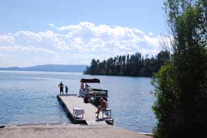Yellow Bay on Flathead Lake