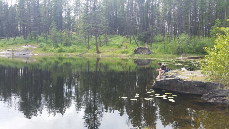 Estes Lake trail