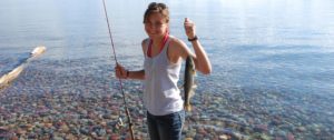 Fishing on Flathead Lake